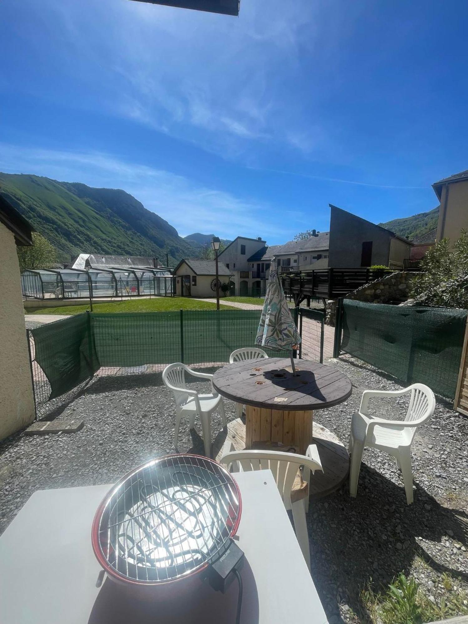 Appartement Avec Piscine En Vallee D'Ossau Bielle Eksteriør billede